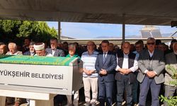 Hayatını kaybeden başkan son yolculuğuna uğurlandı
