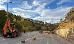 Ovacık yolunda güvenlik çalışmaları başladı