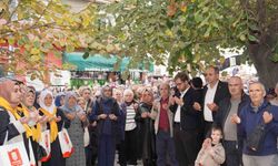 Pınarhisar’da 57 kişilik umre kafilesi dualarla uğurlandı