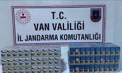 Van’da gümrük kaçağı sigara ve malzeme ele geçirildi