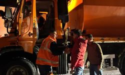 3 bin rakımlı Karabet Geçidi'nde kar yağışı etkili oldu