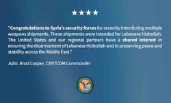 ABD'den Suriye'ye Hizbullah'a silah sevkiyatını engellediği için tebrik