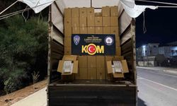 Adana'da 7 milyon 820 bin TL'lik makaron ele geçirildi: 4 tutuklama