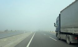 Afyonkarahisar'da sisli hava etkili oldu