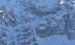 Ağrı Dağı'nda çığ düştü