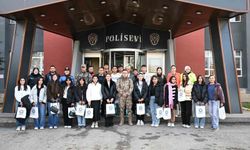 Ağrı'da öğrencilere üniversite gezisi ve emniyet söyleşisi düzenlendi