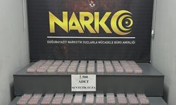 Ağrı'da tırda yüklü miktarda sentetik ecza yakalandı