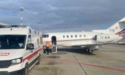 Ağrı'da yemek borusu gelişmeyen bebek ambulans uçakla Elazığ'a sevk edildi