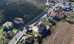 Akyazı'da altyapı bitti, asfalt serimi başladı