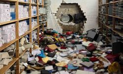 Almanya'da hırsızlar duvarı delerek banka kasasını soydu