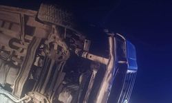 Ankara'da işçi servisi devrildi: 14 yaralı