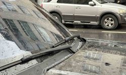 Arnavutköy'de beklenen kar yağışı başladı