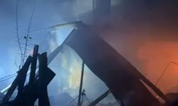 Artvin Şavşat'taki yangın bölgesine ulaşım kar nedeniyle güçlükle sağlandı