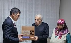 Başkan Eyüp Kahveci'den şehit polis Alaattin Özdemir'in ailesine ziyaret