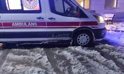 Batman'da 42 yaşındaki hasta, paletli ambulansla hastaneye ulaştırıldı
