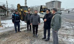 Battalgazi'de Başkan Taşkın ekiplerle birlikte sahada