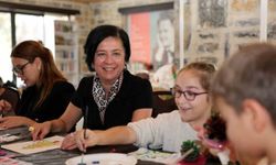 Belediyeden çocuklara yönelik yılbaşı atölyesi