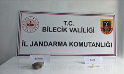 Bilecik'te jandarmanın şüphe üzerine durdurduğu araçtan uyuşturucu çıktı