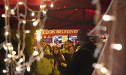 Bilecik'te yeni yıl coşkusu Sanat Sokağı'nda konserlerle yaşanıyor