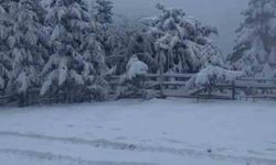 Bolu'da kış turizmine yapay kar desteği