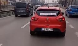 Boşanmayı düğün gibi kutladı: Bursa'da ilginç otomobil süslemesi güldürdü