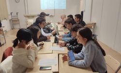 BŞEÜ'de İngilizce pratik etkinliği