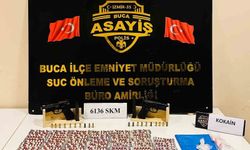 Buca'da narkotik operasyonlarında 1'i aranan 5 şahıs yakalandı