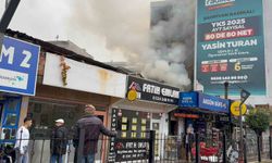 Bursa'da pide imalathanesinde yangın paniği