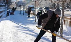 Büyükşehir'in kar timleri işbaşında