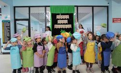 Büyükşehir'in miniklere özel merkezinde Minik Şefler Mutfakta etkinliği