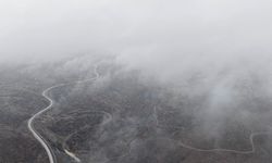 Çankırı'da sis etkili oldu