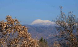 Çankırı'da sonbahar ve kış aynı karede