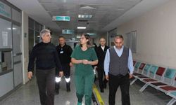 Çaycuma Devlet Hastanesi ve 112 istasyonlarına gece denetimi