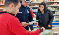 Çine'de zincir marketler denetlendi
