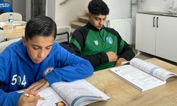 Cizre'de genç sporcular saha ve kitap arasında köprü kuruyorlar