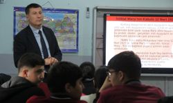 Cizre'de öğrencilere MEBİ'nin eğitimdeki etkisi anlatıldı