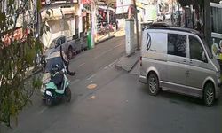 Çorlu'da otomobille motosiklet kafa kafaya çarpıştı: 1 yaralı