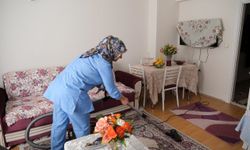 Çorum Belediyesi bu yıl 222 aileye ev temizliği hizmeti sundu