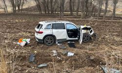 Çorum'da cip takla attı: 2 yaralı
