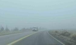 Çorum'da sis etkili oldu