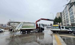 Çorum'da yeni çöp konteynerleri yerleştirilmeye başlandı