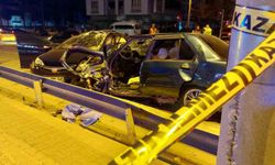 D-100'de kaza: 1 ölü, 2'si ağır 3 yaralı