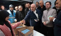 Darıca'da vatandaşlara lokma ikram edildi