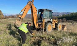 Demirci'de atıl araziler tarıma kazandırılıyor
