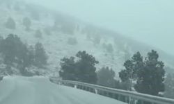 Denizli'nin yüksek kesimlerinde kar yağışı başladı