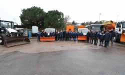 Dilovası Belediyesi karla mücadelede hazır kıta