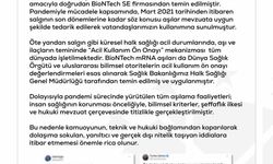 DMM'den 'Türkiye'ye BioNTech aşısı gelmedi' iddialarına yalanlama