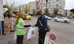 Dokumapark'tan toplanan portakallar vatandaşlarla paylaşıldı