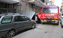 Duyarlı esnaf otomobili yanmaktan kurtardı