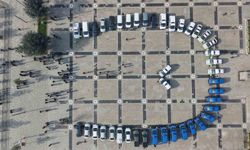 Düzce'de emniyet ve jandarma teşkilatına 44 yeni araç